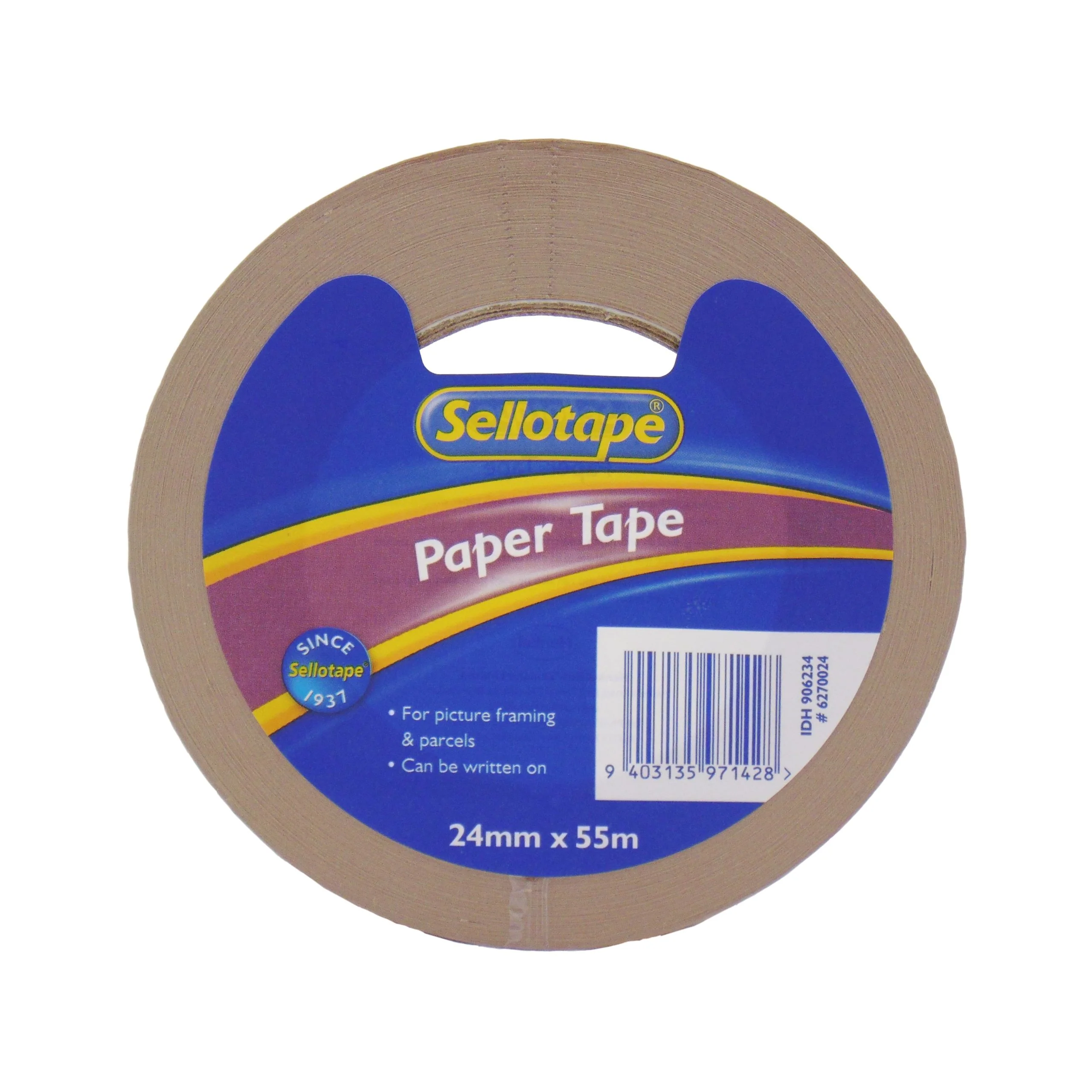 Sellotape 6270 Flatback Paper 24x55m - Nail Gallerys