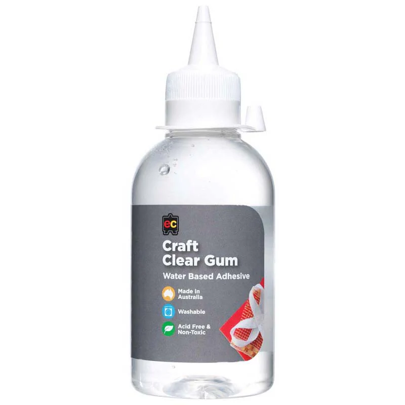 EC Craft Clear Gum Adhesives - Nail Gallerys