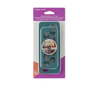 Sculpey Premo Mosaic Hexagon Cutters Set of 2 - Nail Gallerys