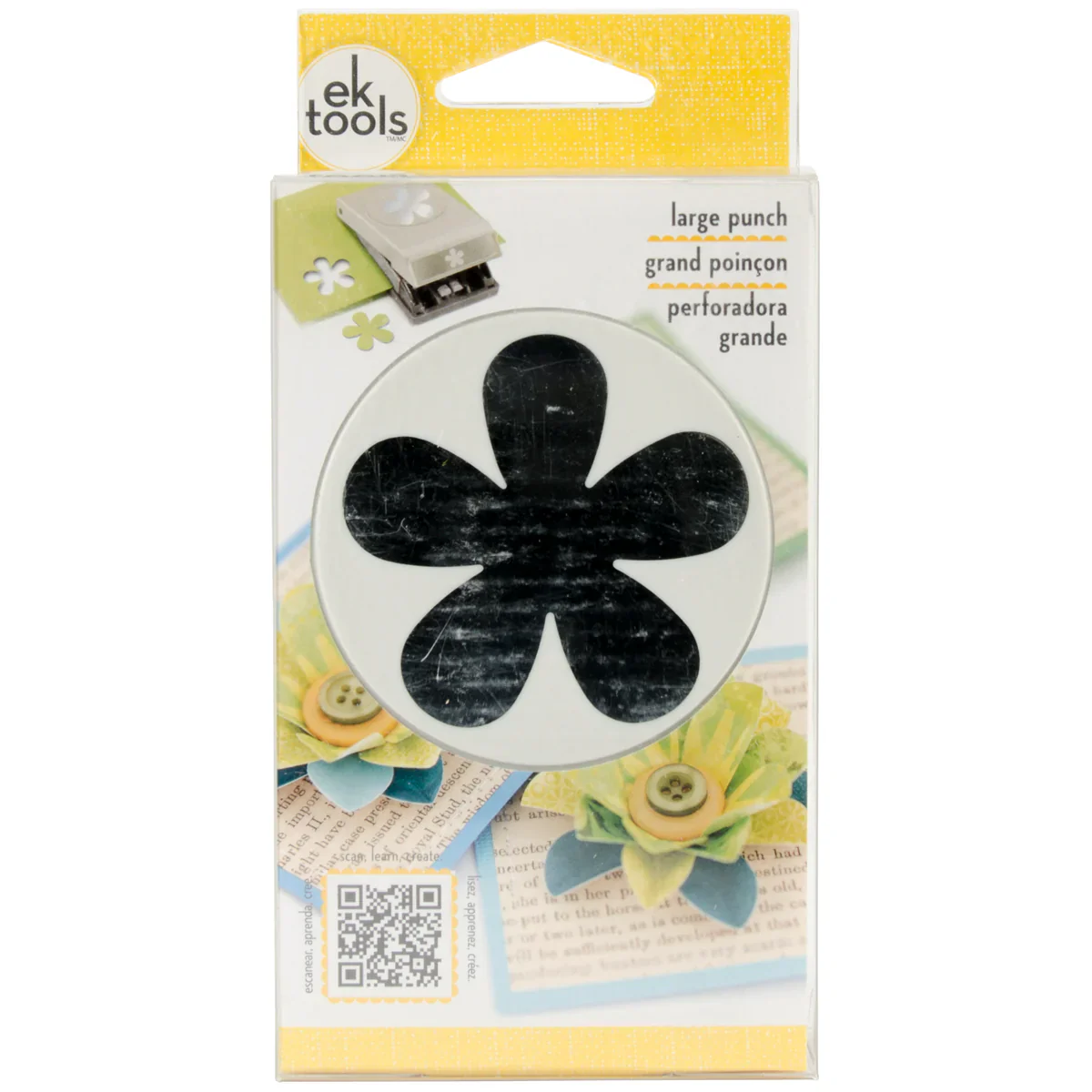 EK Tools Large Retro Flower Punch - Nail Gallerys