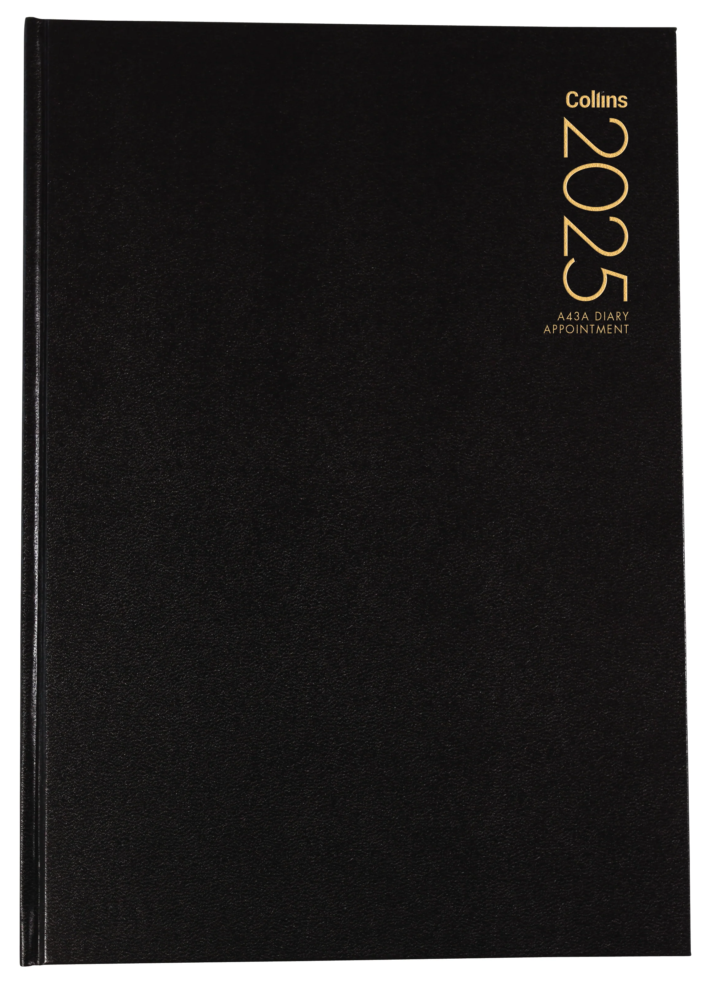 Collins A43A Black Appointment Diary - Nail Gallerys