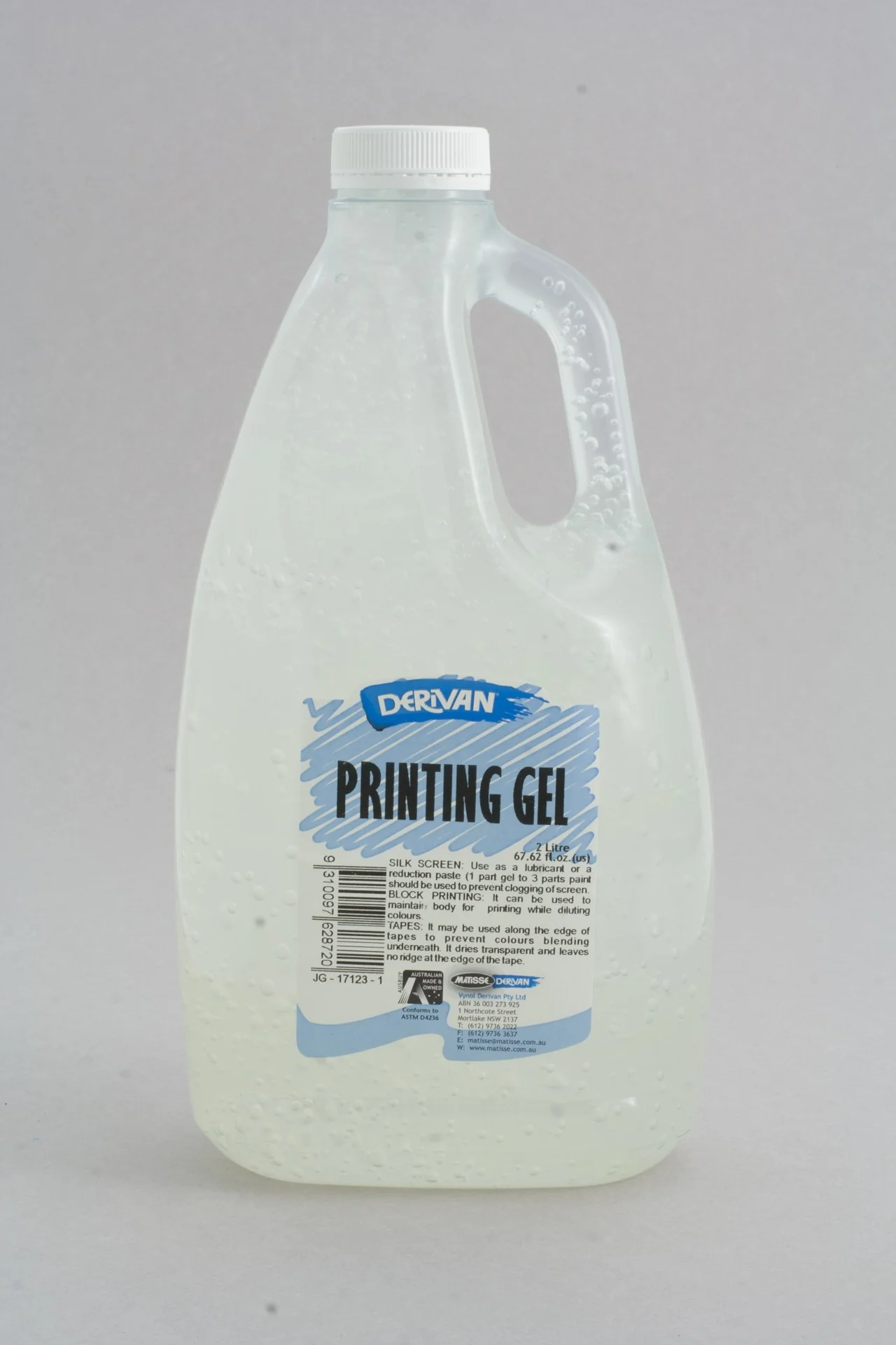 Derivan 2 Litre Printing Gel - Nail Gallerys