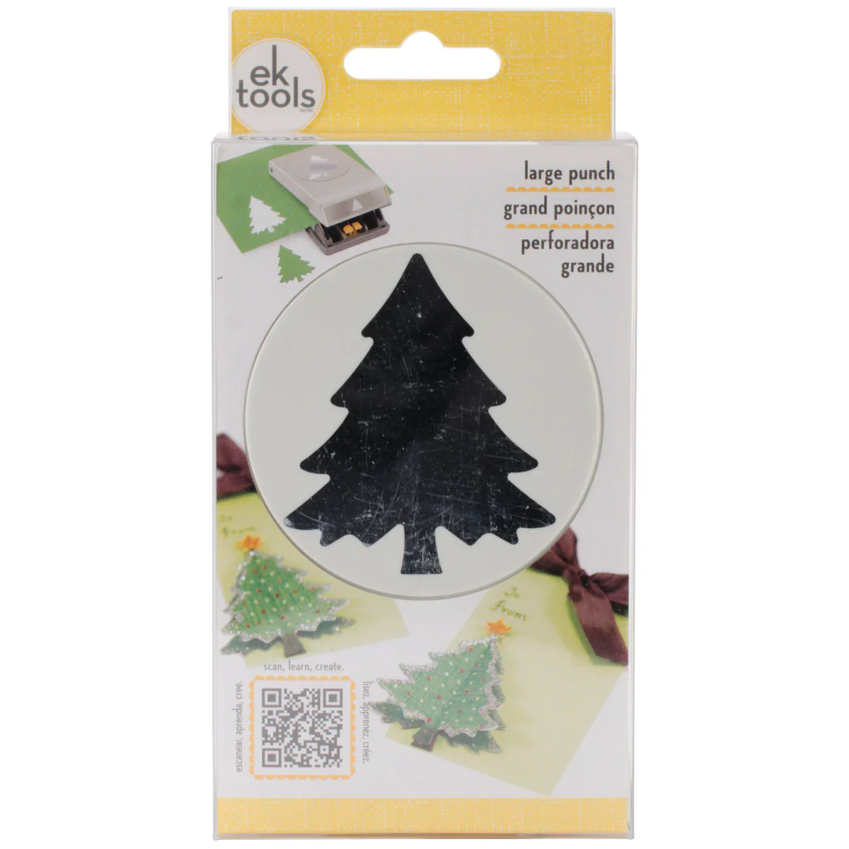 EK Tools Large Christmas Tree Punch - Nail Gallerys