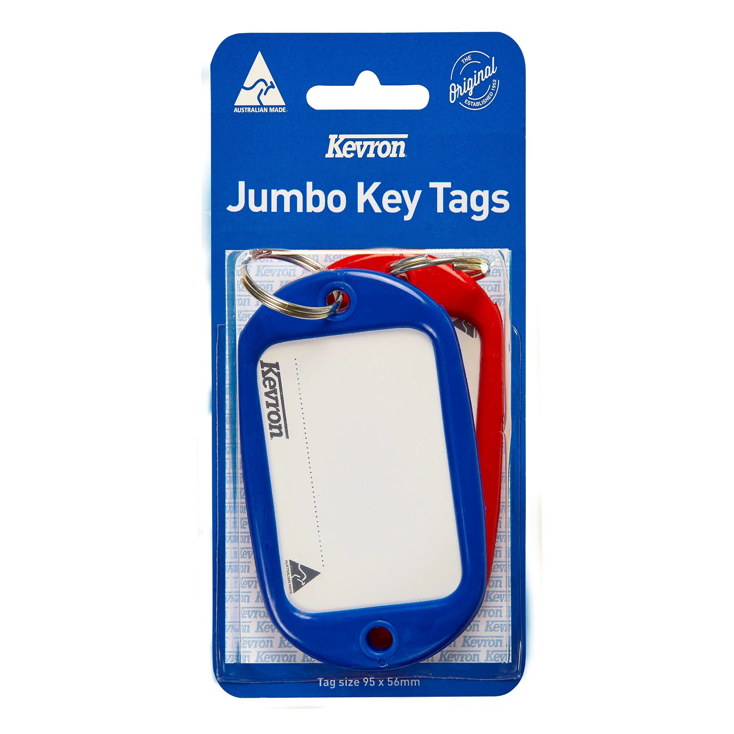 Kevron Id10 Jumbo Keytags Assorted Pack Of 2 - Nail Gallerys