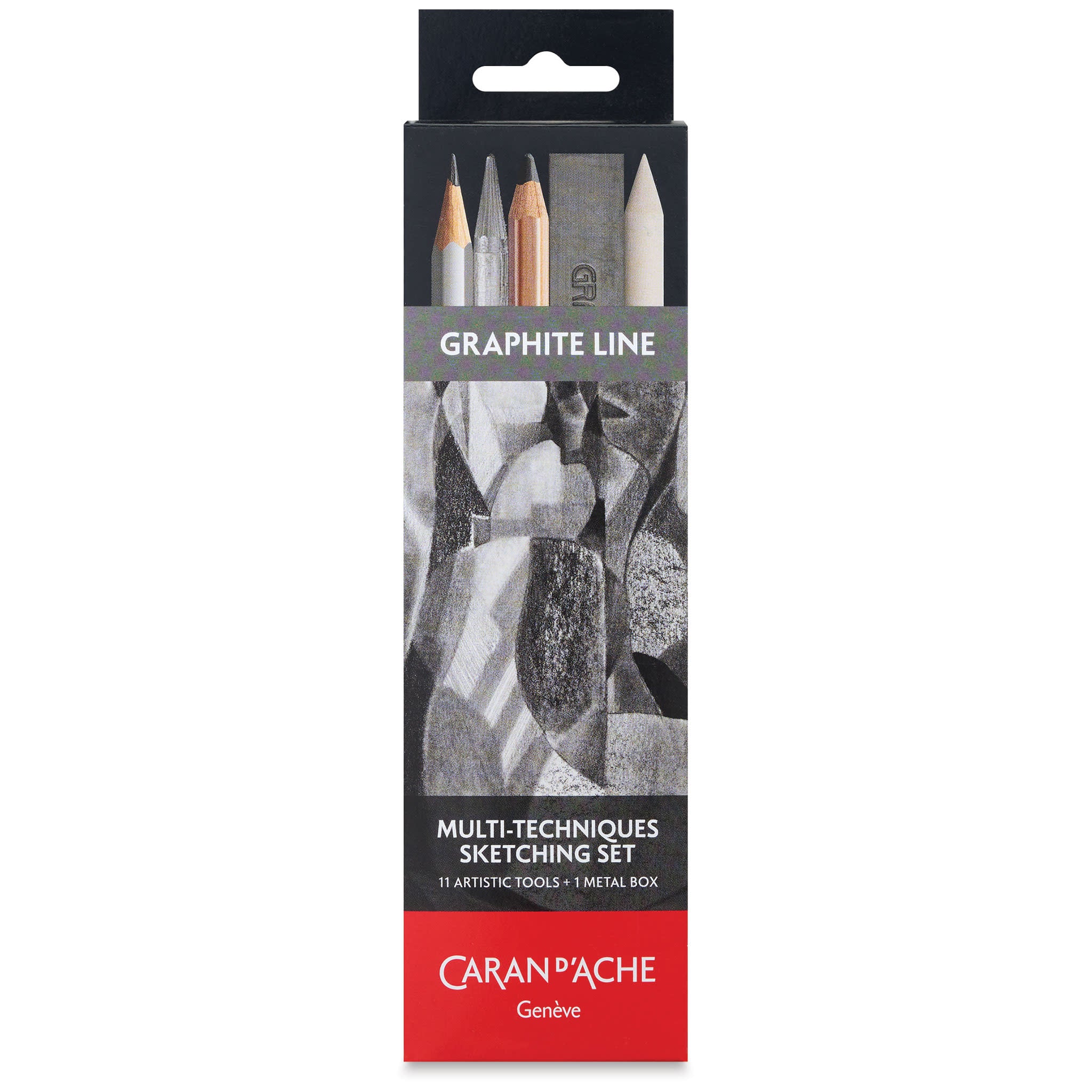 Caran D'ache Graphite Line Multi-Techniques Sketching Set of 11 - Nail Gallerys