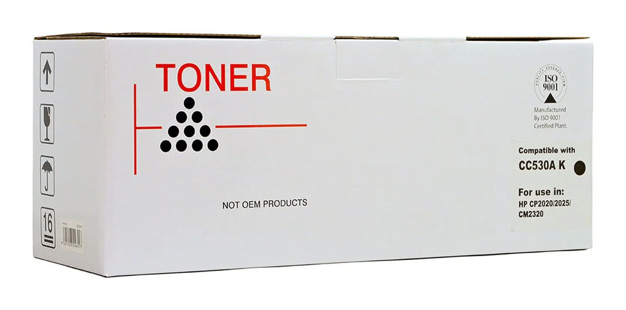 Icon Compatible Hp Cc530a/canon Cart318/cart418 Black Toner Cartridge - Nail Gallerys