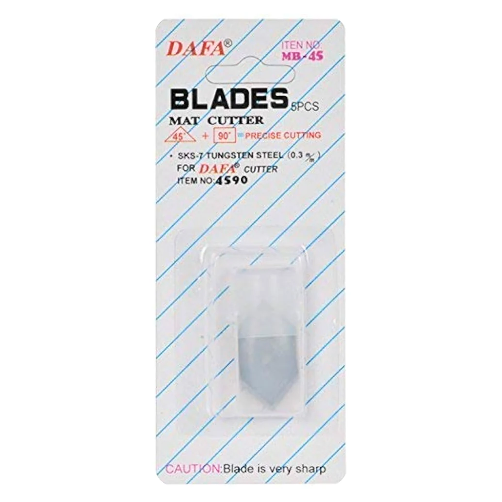 Dafa Mb-45 Mat Cutter Blade 5 Piece - Nail Gallerys