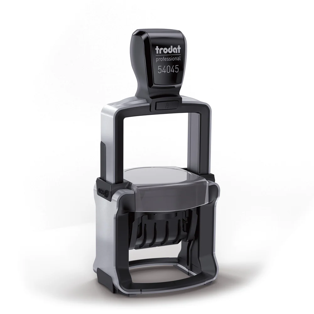 Trodat Professional Text Dater Round 54045 - Nail Gallerys