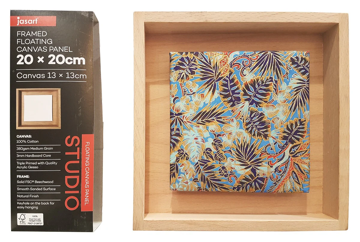 Jasart Framed Canvas Panels - Packs Of 4 - Nail Gallerys