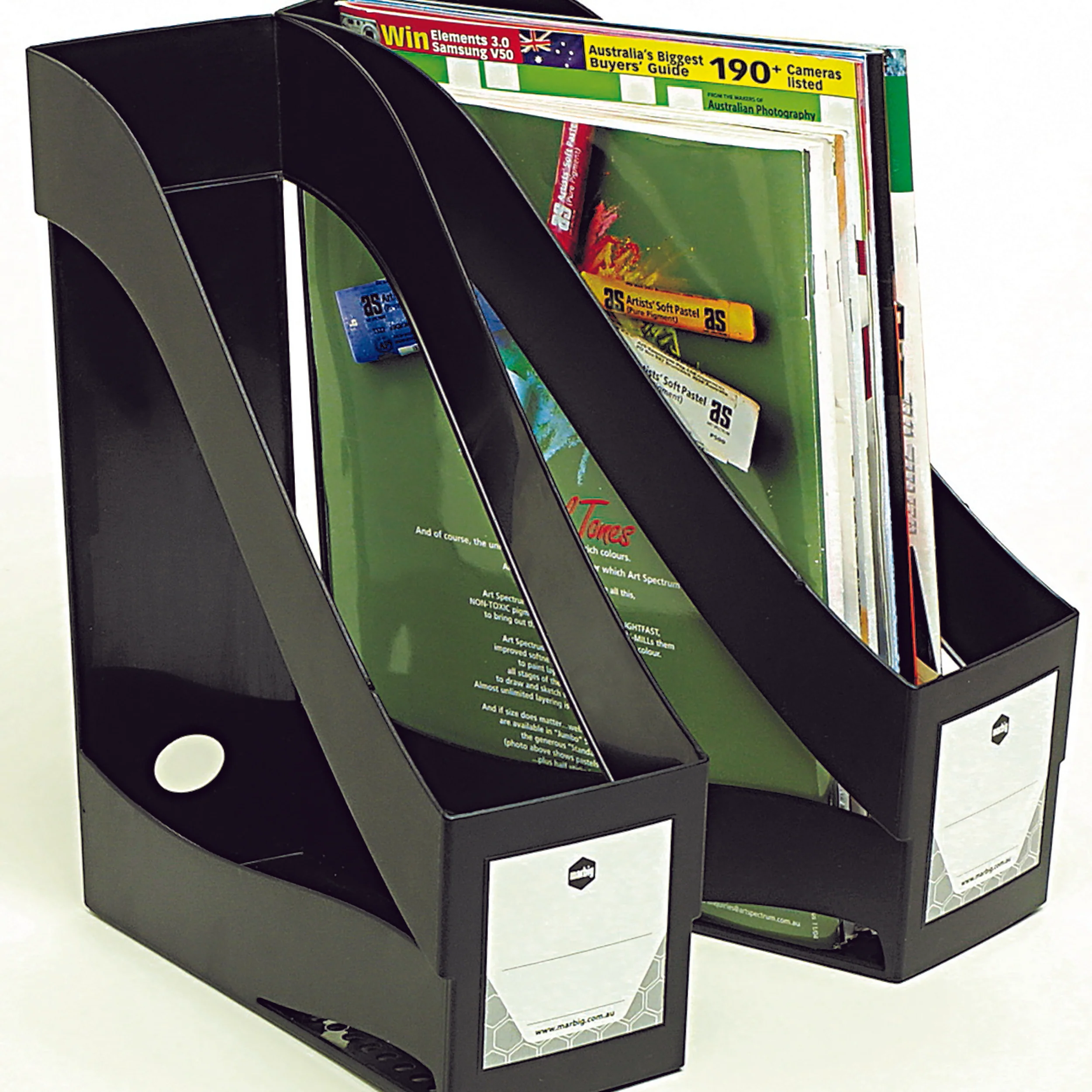 Marbig Enviro Magazine Holder - Nail Gallerys