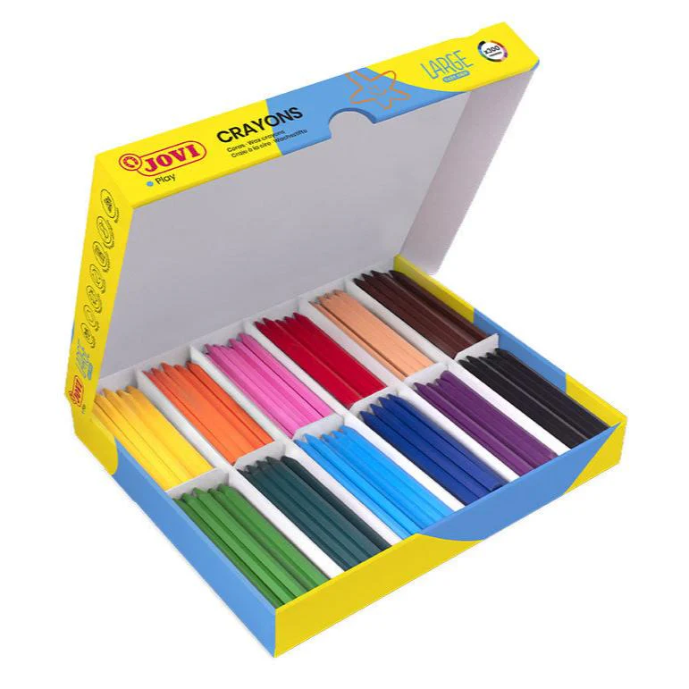 Jovi Plastic Crayon Economy Set of 300 A - Nail Gallerys