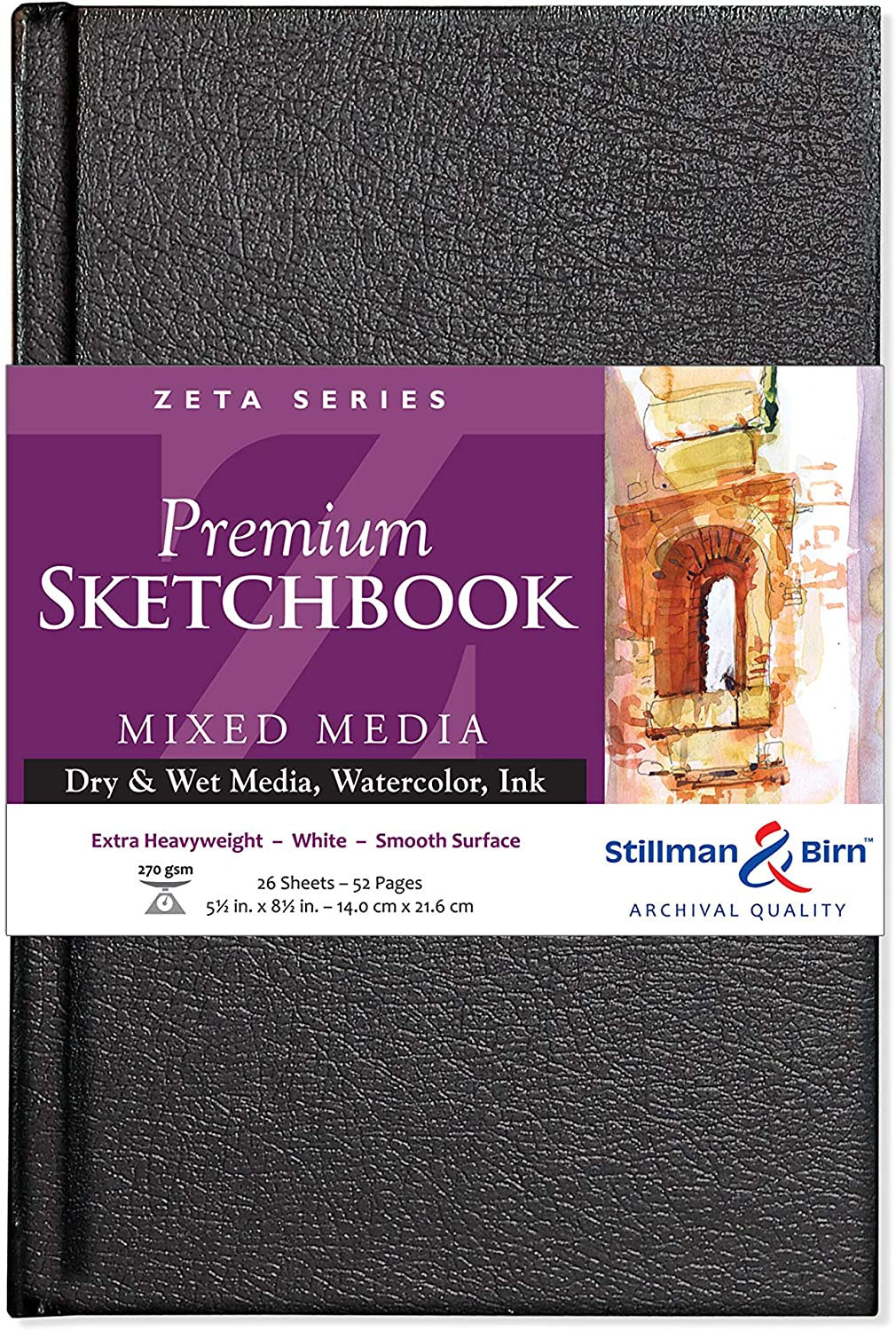 Stillman & Birn Zeta Hardback Sketchbooks 270gsm 26 Sheets - Nail Gallerys
