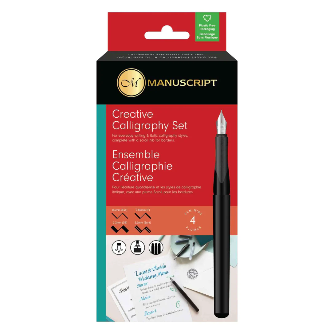 Manuscript Calligraphy Classic Nibs Set Of 5 - Nail Gallerys