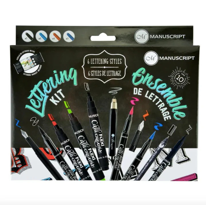 Manuscript Callicreative Ultimate Lettering Kit - Nail Gallerys