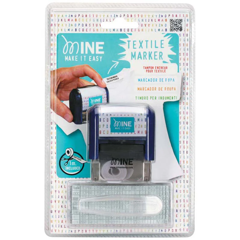 Colop Stamp Printer Mine Textile 20n/1 Set - Nail Gallerys