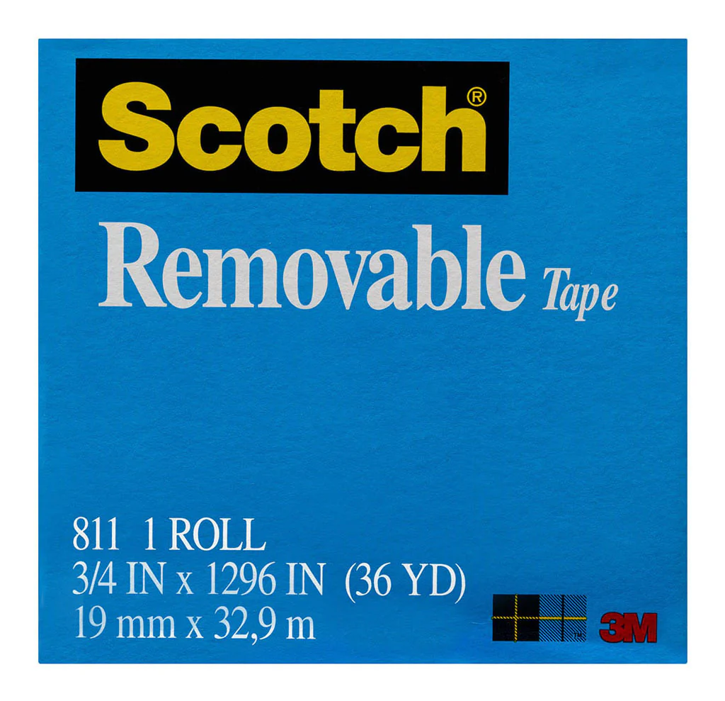 Scotch Removable Magic Tape 811 19mmx33m - Nail Gallerys