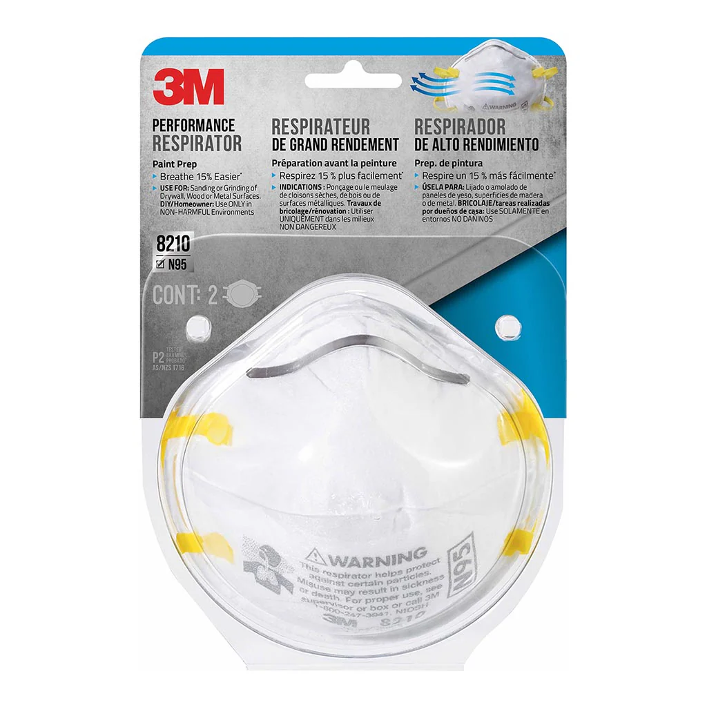 3M Particulate Respirator Pack of 2 - Nail Gallerys