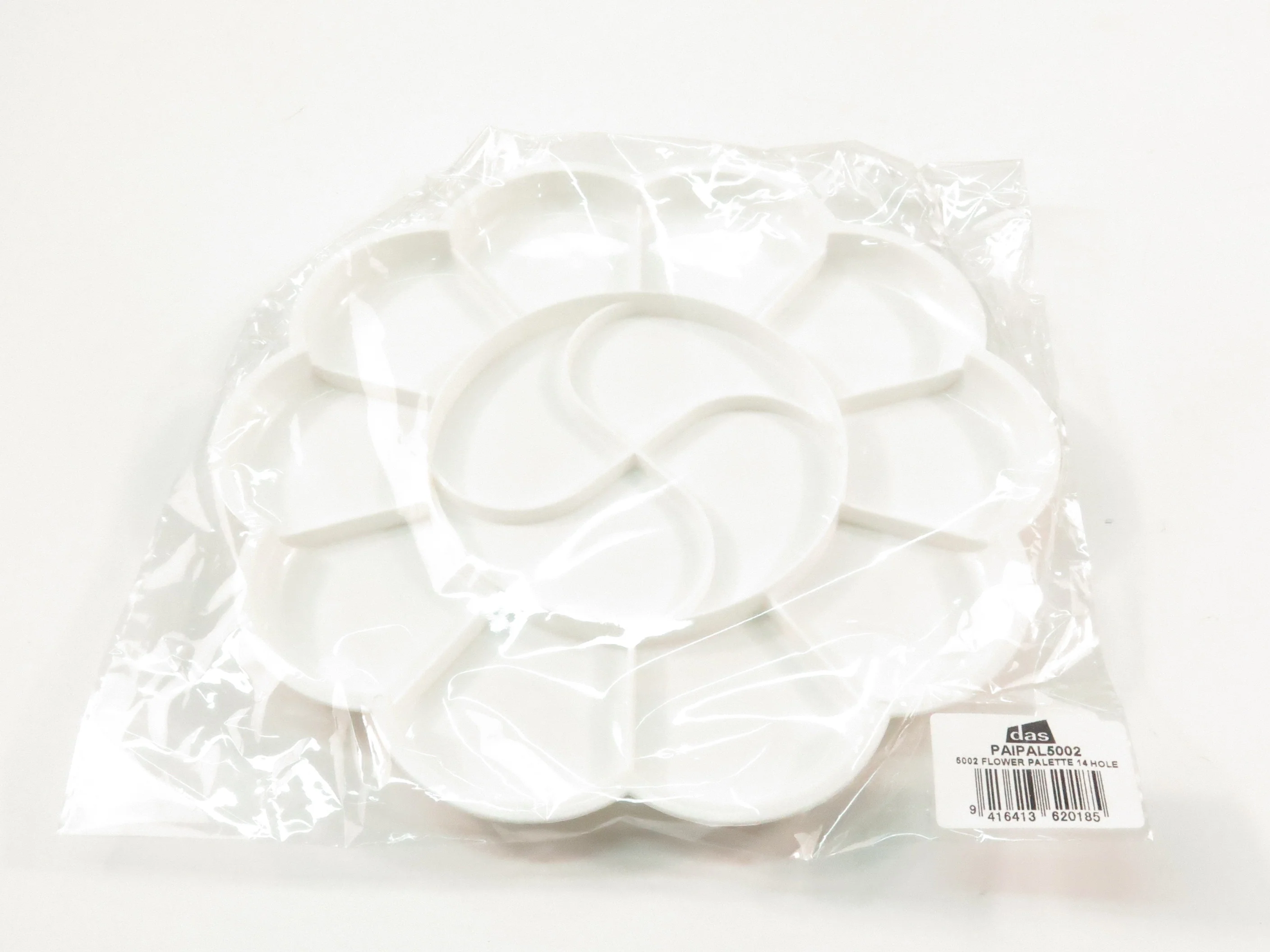 Das 5002 Plastic Flower Painting Palette 14 Hole - Nail Gallerys