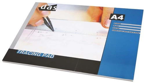 Das Acid Free Tracing Paper Pad 90gsm 40 Sheets - Nail Gallerys