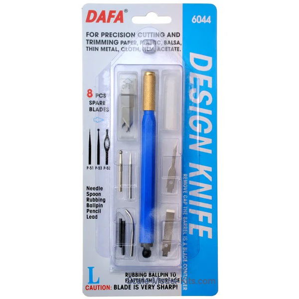 Dafa 6044 Art Design Knife With Assorted Tools - Nail Gallerys