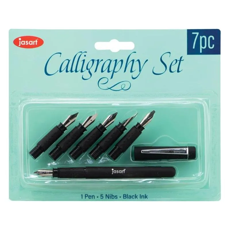 Jasart Calligraphy Set Of 7 - Nail Gallerys