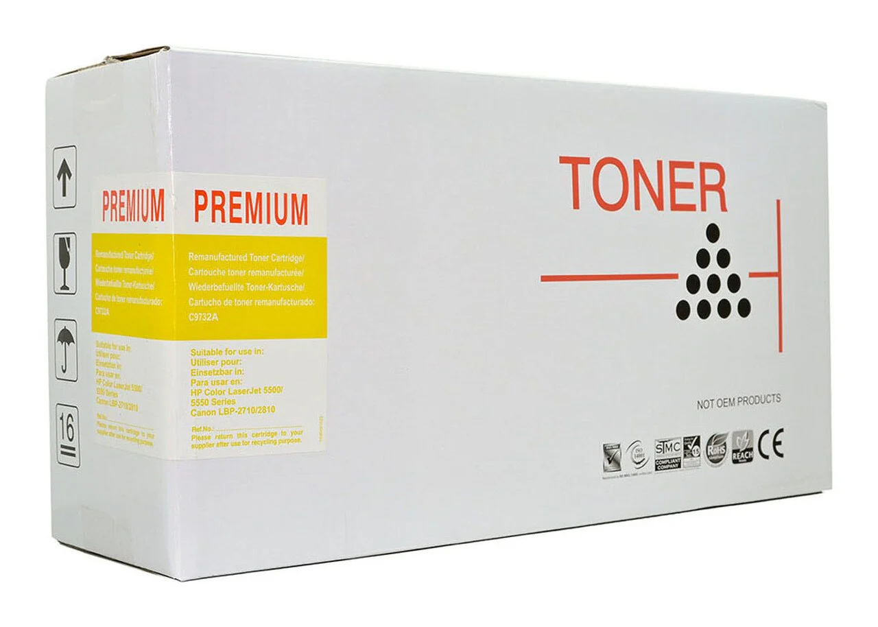 Icon Remanufactured Hp C9732a Yellow Toner Cartridge - Nail Gallerys