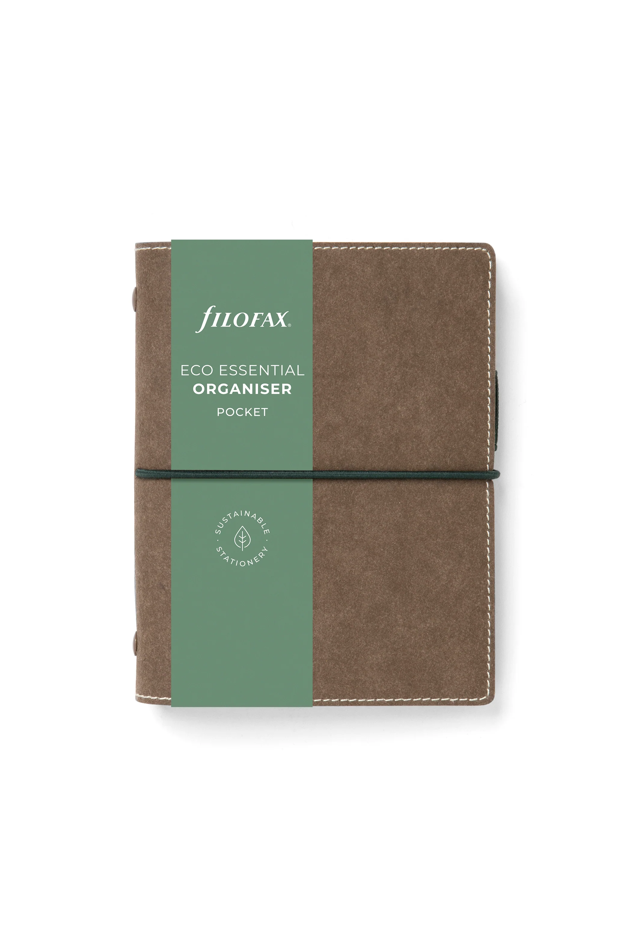 Filofax Eco Essential A5 Dark Walnut Organiser - Nail Gallerys