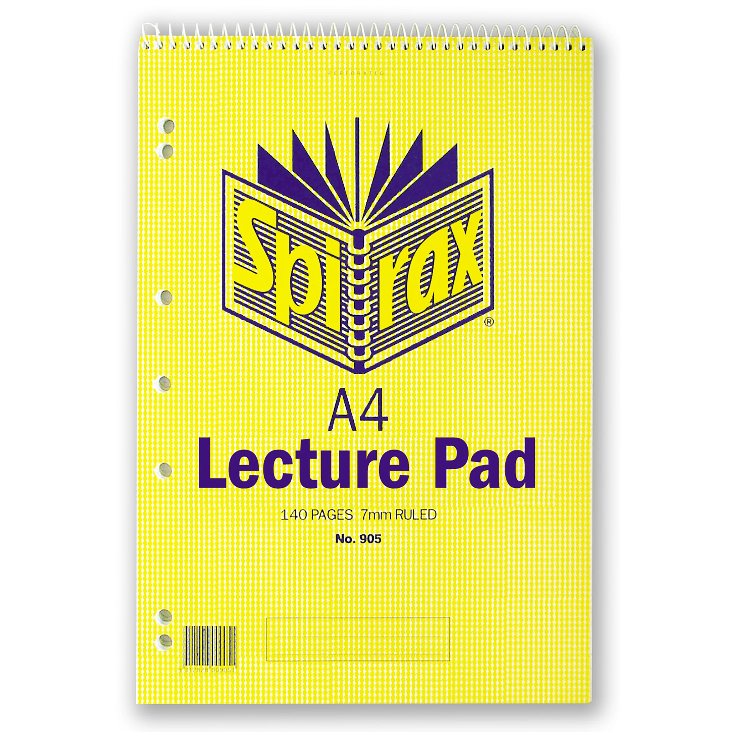 Spirax 905 Lecture Book A4 140 Page - Pack Of 10 - Nail Gallerys