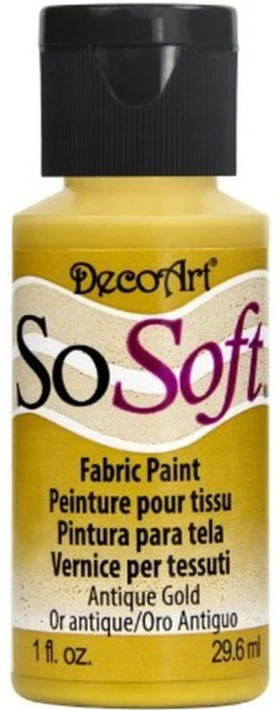 Decoart Sosoft Fabric Paints 30ml - Nail Gallerys