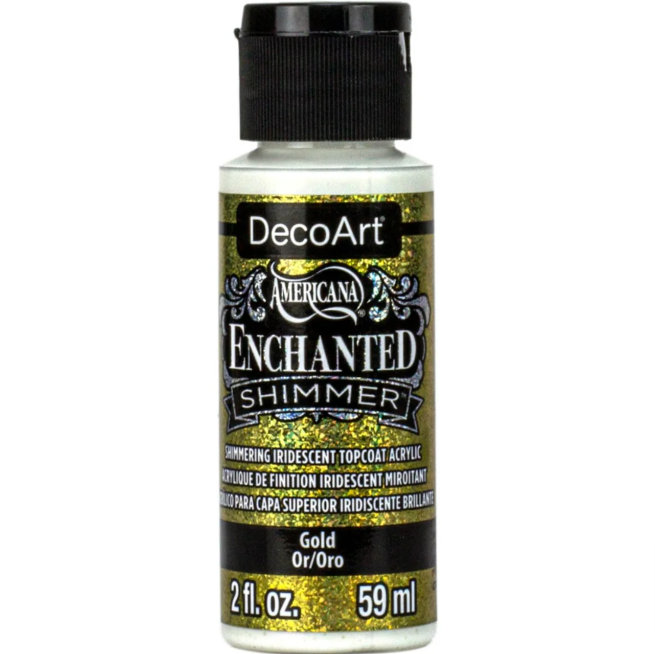 Decoart Americana Enchanted Shimmer Topcoat Paints 59ml - Nail Gallerys
