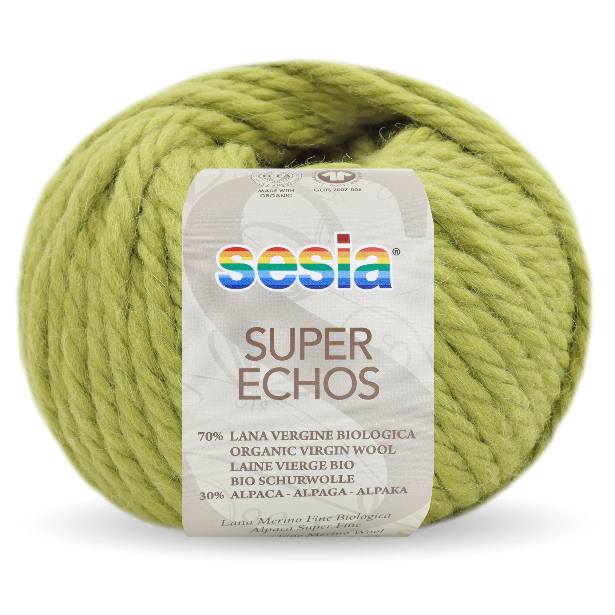 Sesia Super Echos Chunky Yarn - Nail Gallerys