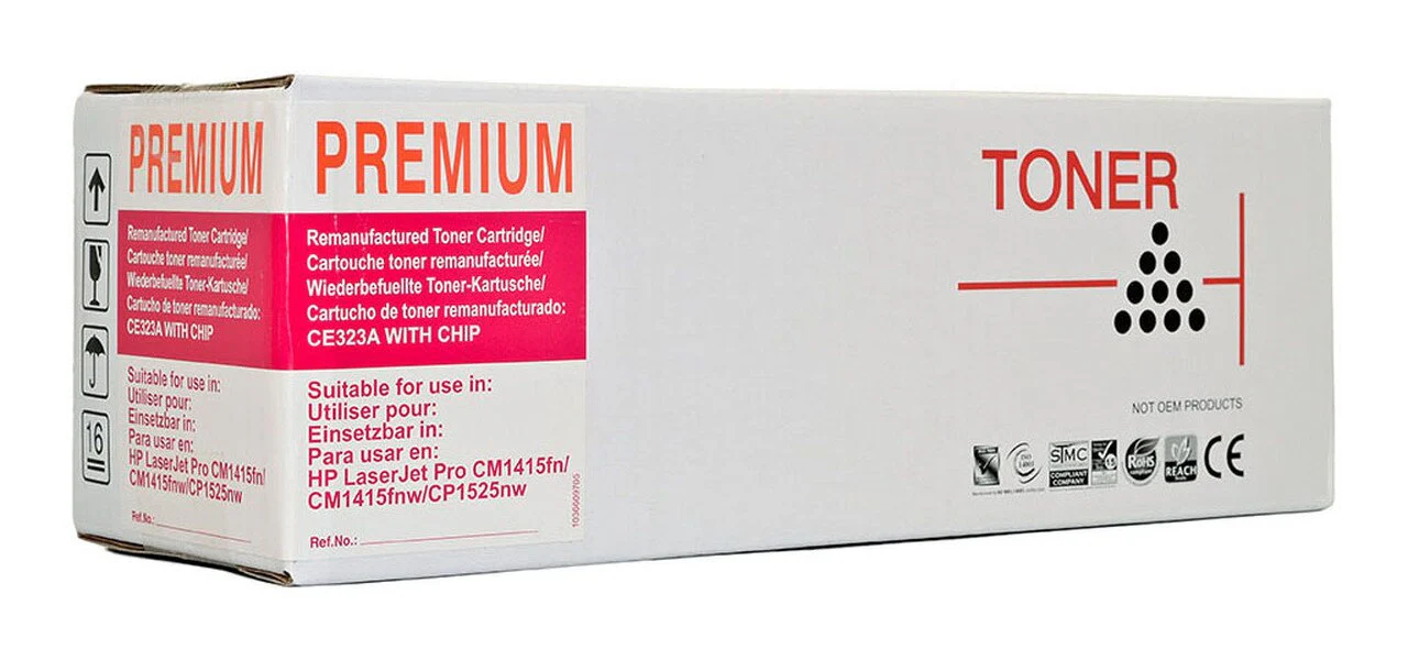 Icon Compatible Hp Ce323a/ Cb543a Magenta Toner Cartridge - Nail Gallerys