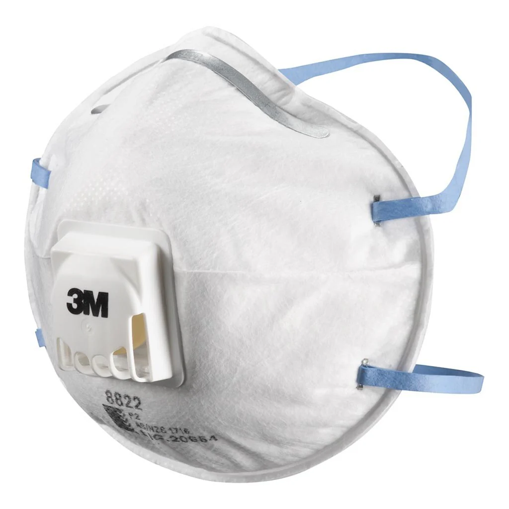 3M Respirator Valved Particulate 8822 P2 Pack Of 10 - Nail Gallerys