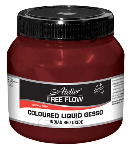 Atelier Free Flow Coloured Liquid Gesso 250ml - Nail Gallerys