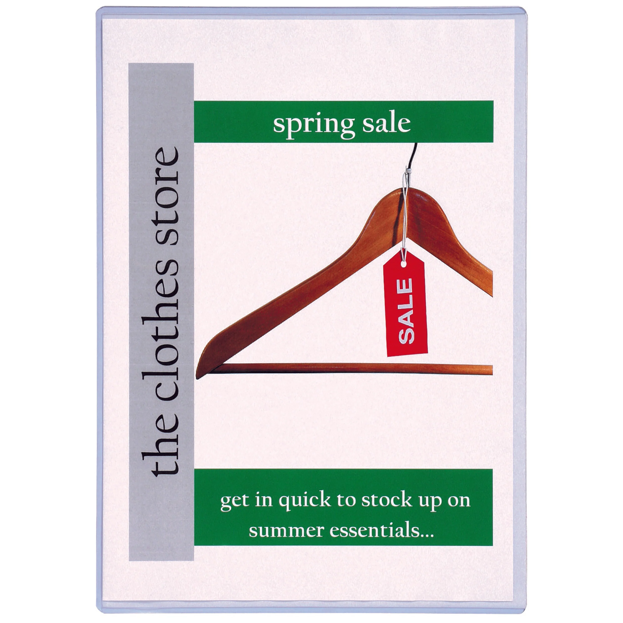 Marbig Document Protector PVC A4 - Nail Gallerys