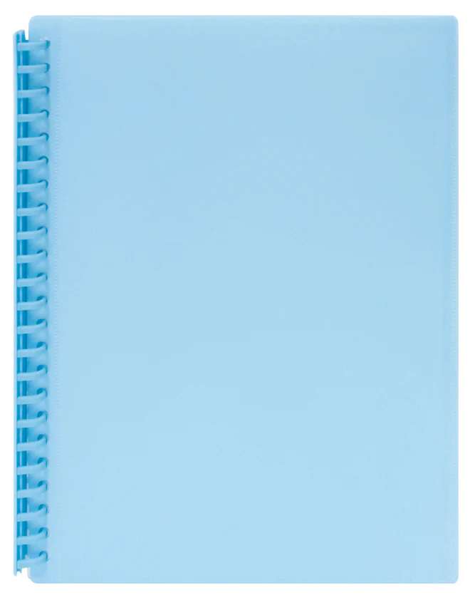 Marbig Clearview Refillable 20 Pocket A4 Display Books Pack Of 12 - Nail Gallerys