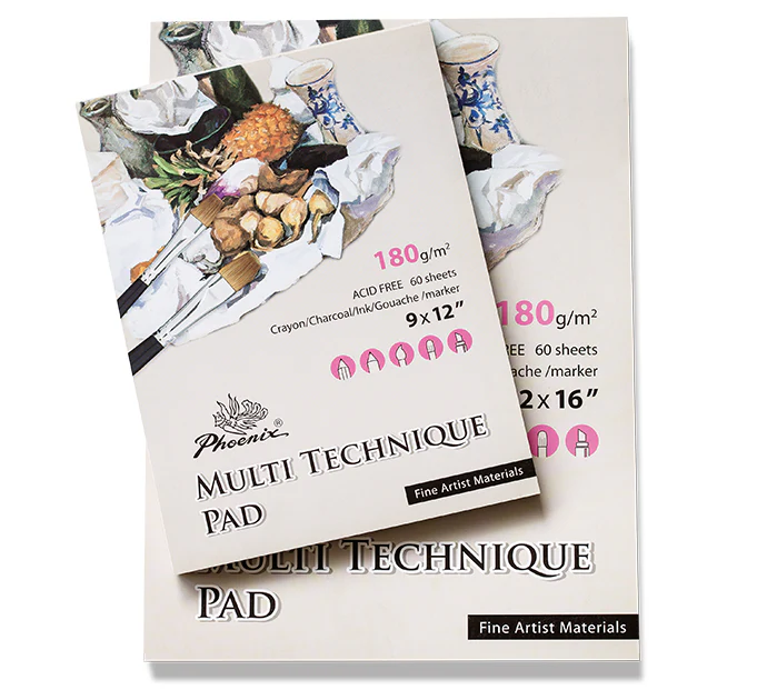 Phoenix Multi Technique Art Pad A4 - Nail Gallerys
