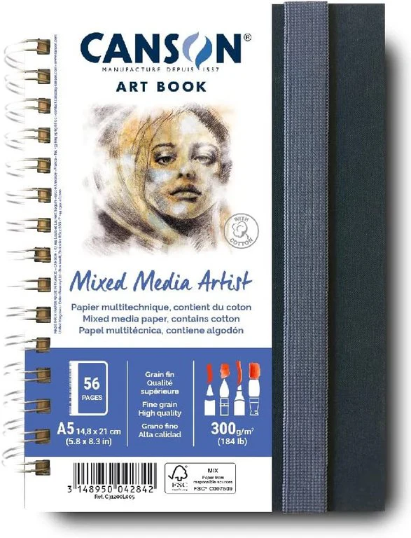 Canson Mixed Media 300gsm Art Books - Nail Gallerys