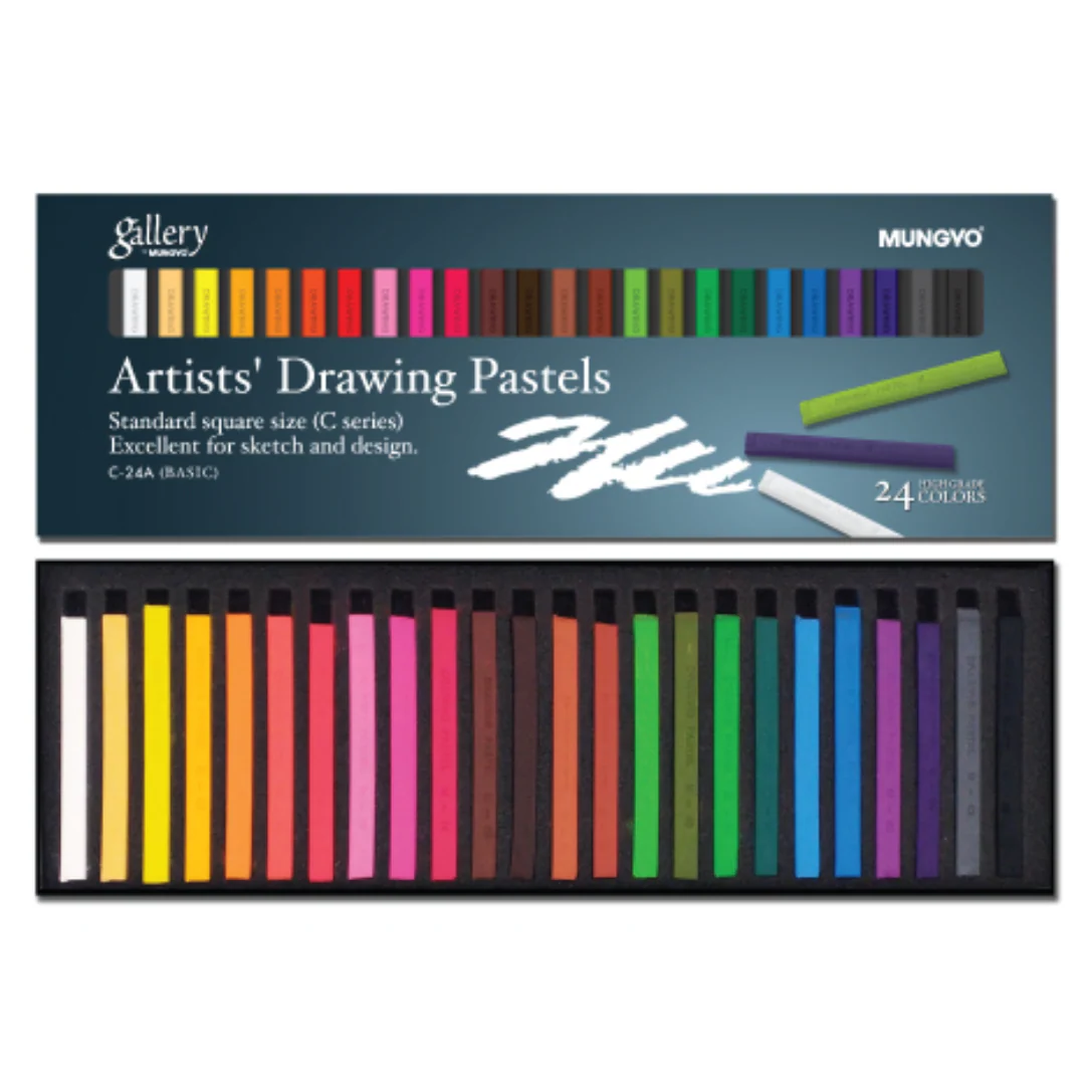 Mungyo Gallery Drawing Pastel Set of 24 - Nail Gallerys