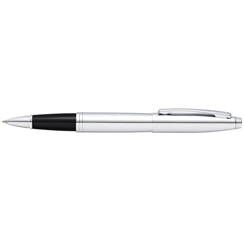 Cross Calais Polished Chrome Medium Nib Rollerball Pen - Nail Gallerys