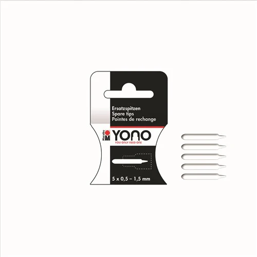 Marabu YONO Spare Nib Fine Pack Of 5 - Nail Gallerys