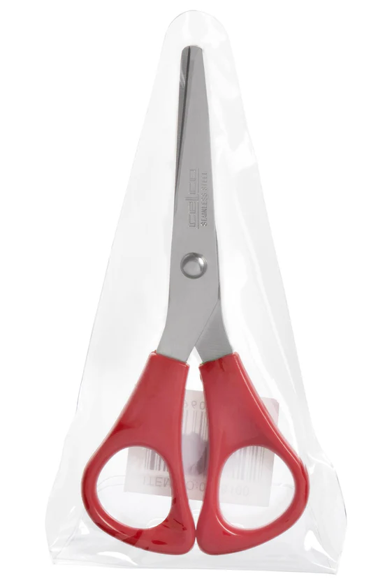 Celco 135mm Kids Kindy Red Scissors - Nail Gallerys