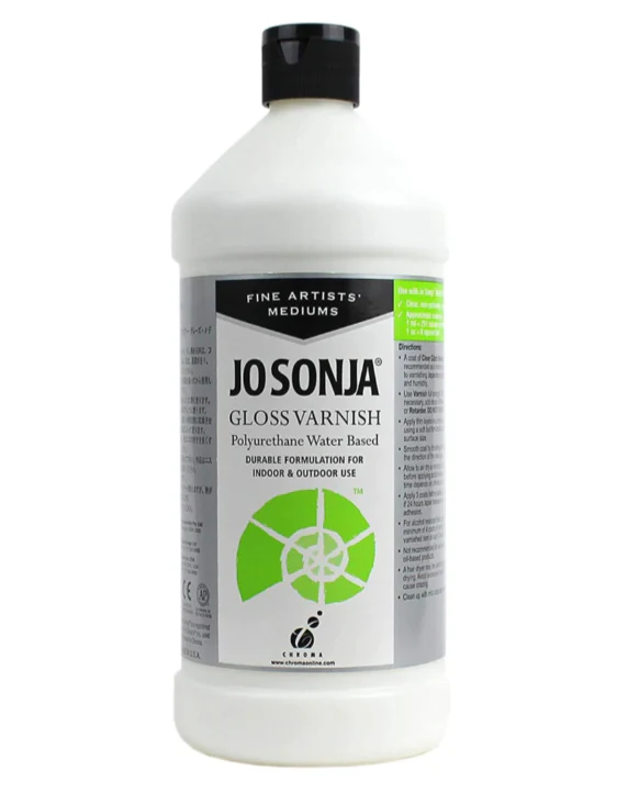 Jo Sonja Gloss Varnish Water Based Polyurethane - Nail Gallerys