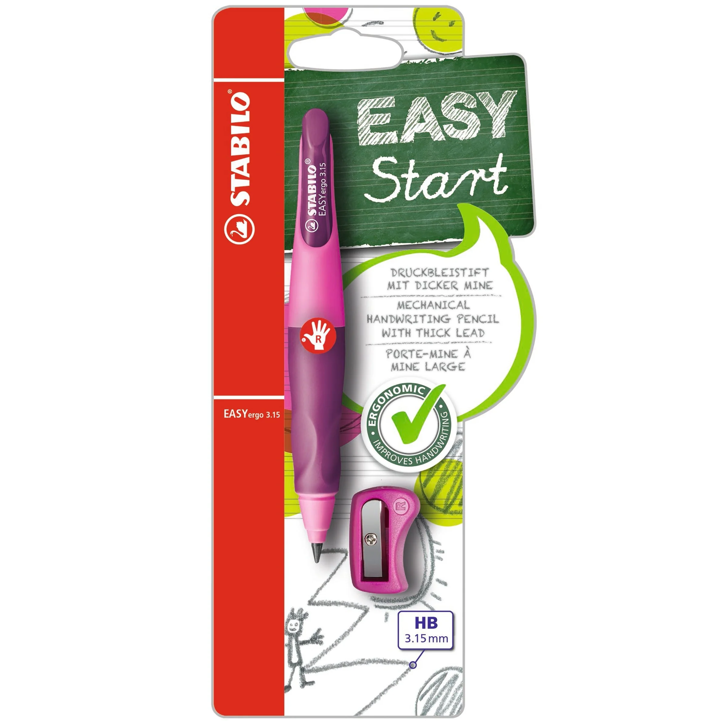 Stabilo Easyergo Right Hand - Nail Gallerys