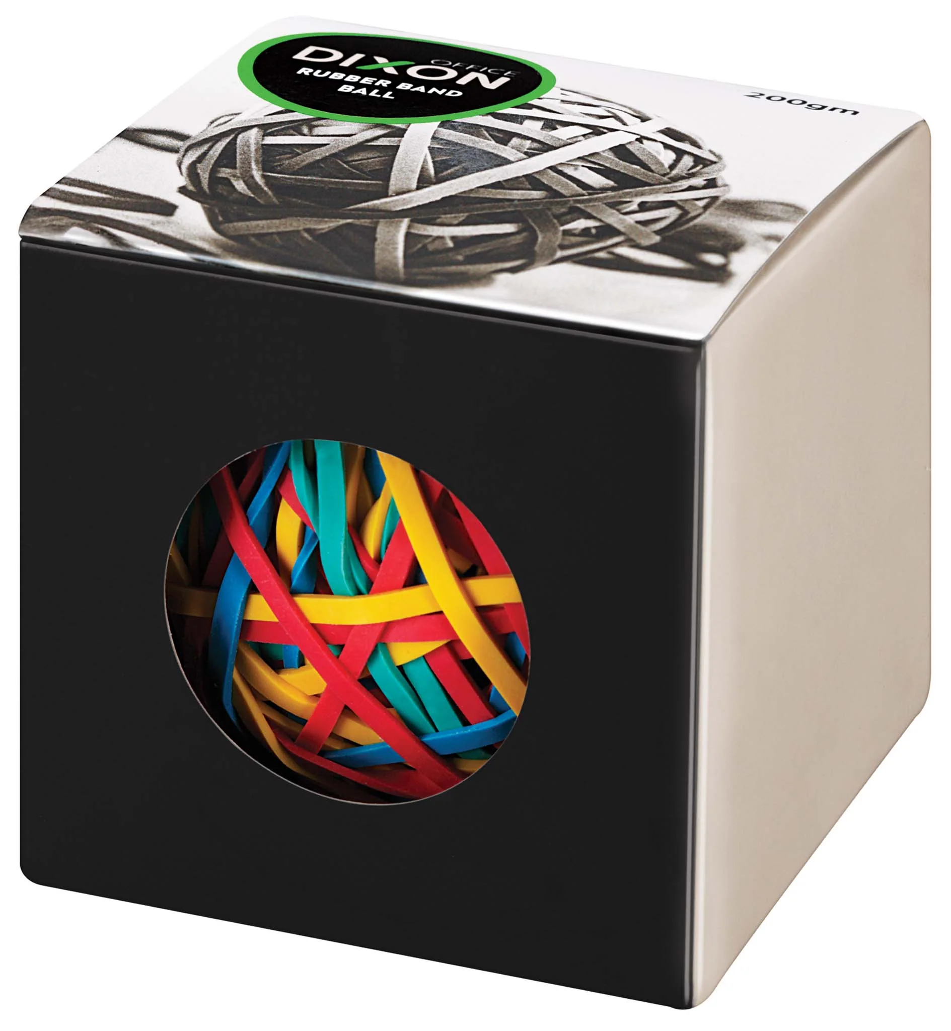 Dixon Rubber Band Ball 200gm Assorted Colours - Nail Gallerys