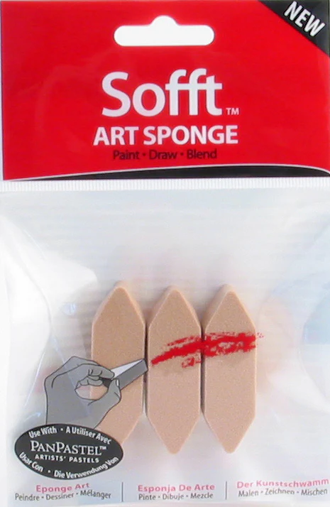 Sofft Art Sponge Bar - Point - Packet Of 3 - Nail Gallerys