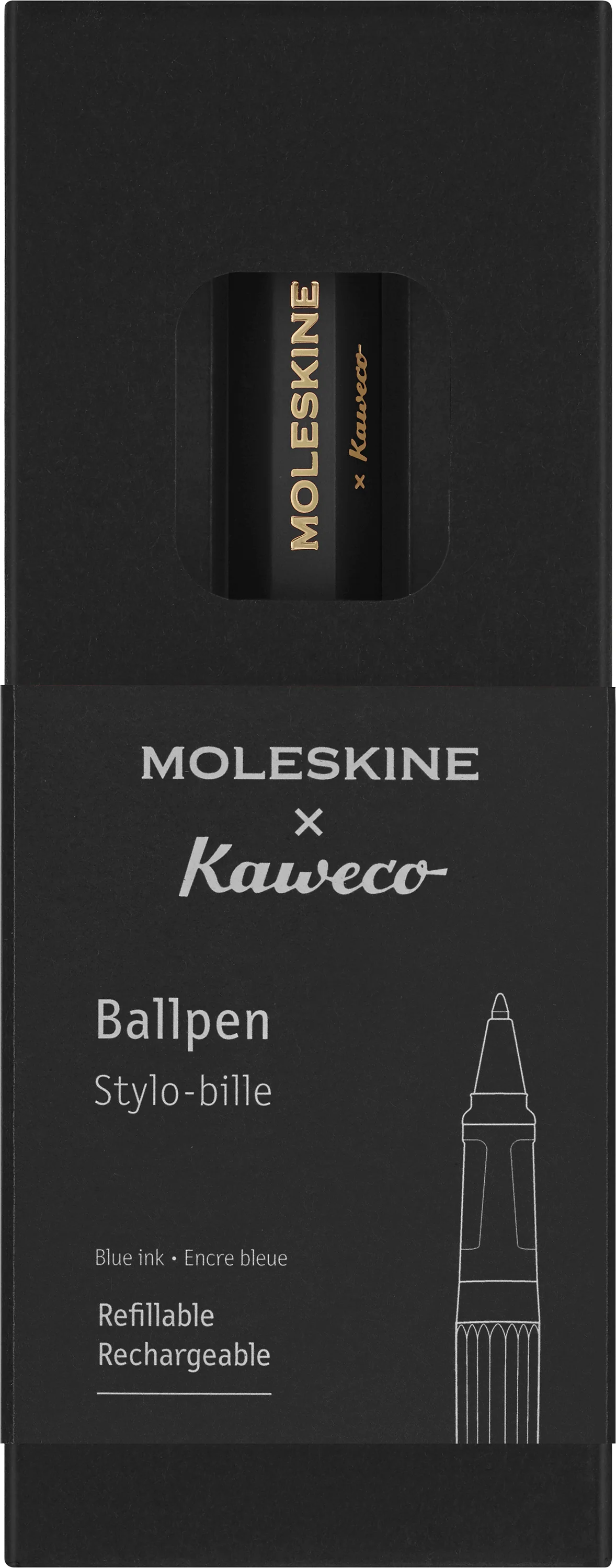 Moleskine Kaweco 1.0mm Ballpoint Pens - Nail Gallerys