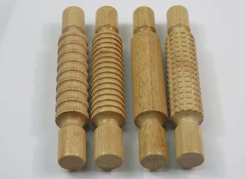 Das Patterned Rolling Pin Set Of 4 - Nail Gallerys