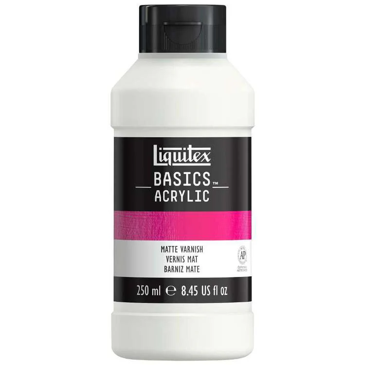 Liquitex Basics 250ml Matte Varnish - Nail Gallerys