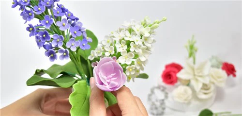 Nara Flower Air-Drying Clay - Nail Gallerys